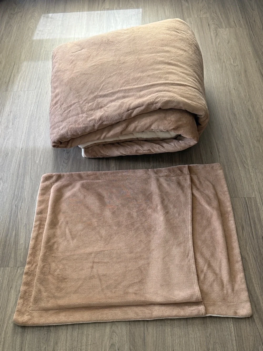 Soft Tan Queen Size Blanket